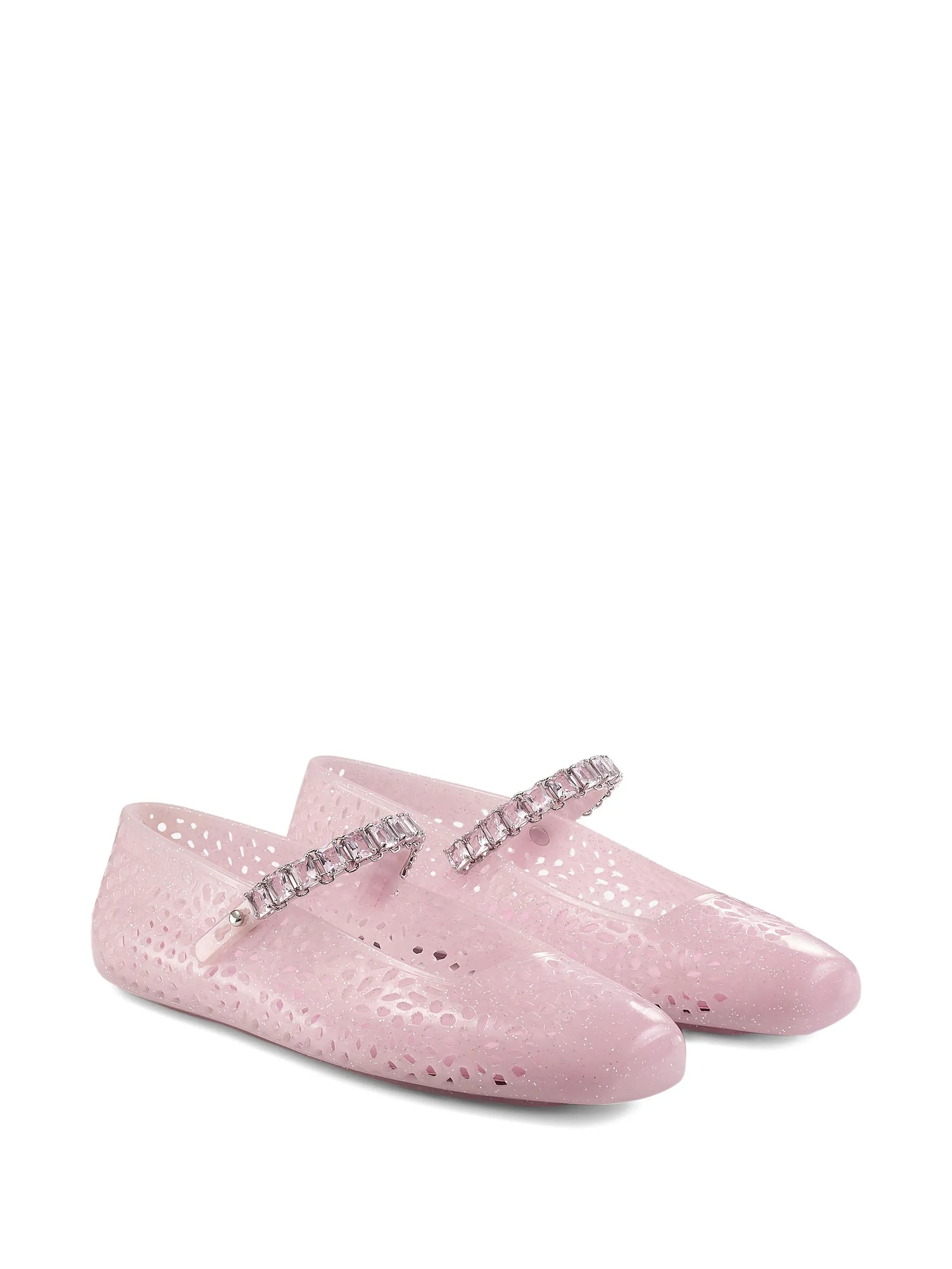 Jelly ballet flats