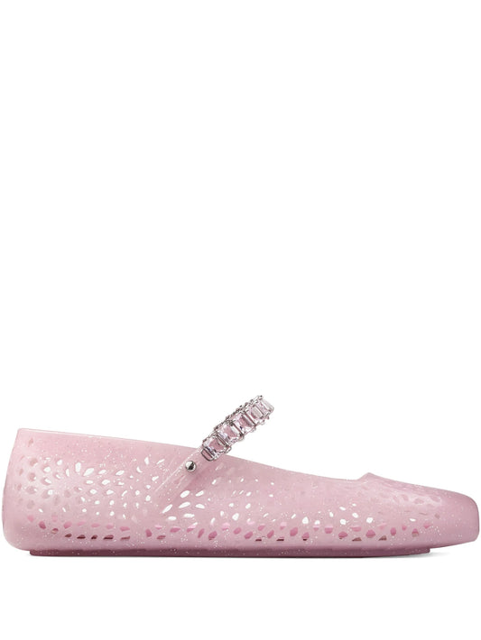Jelly ballet flats
