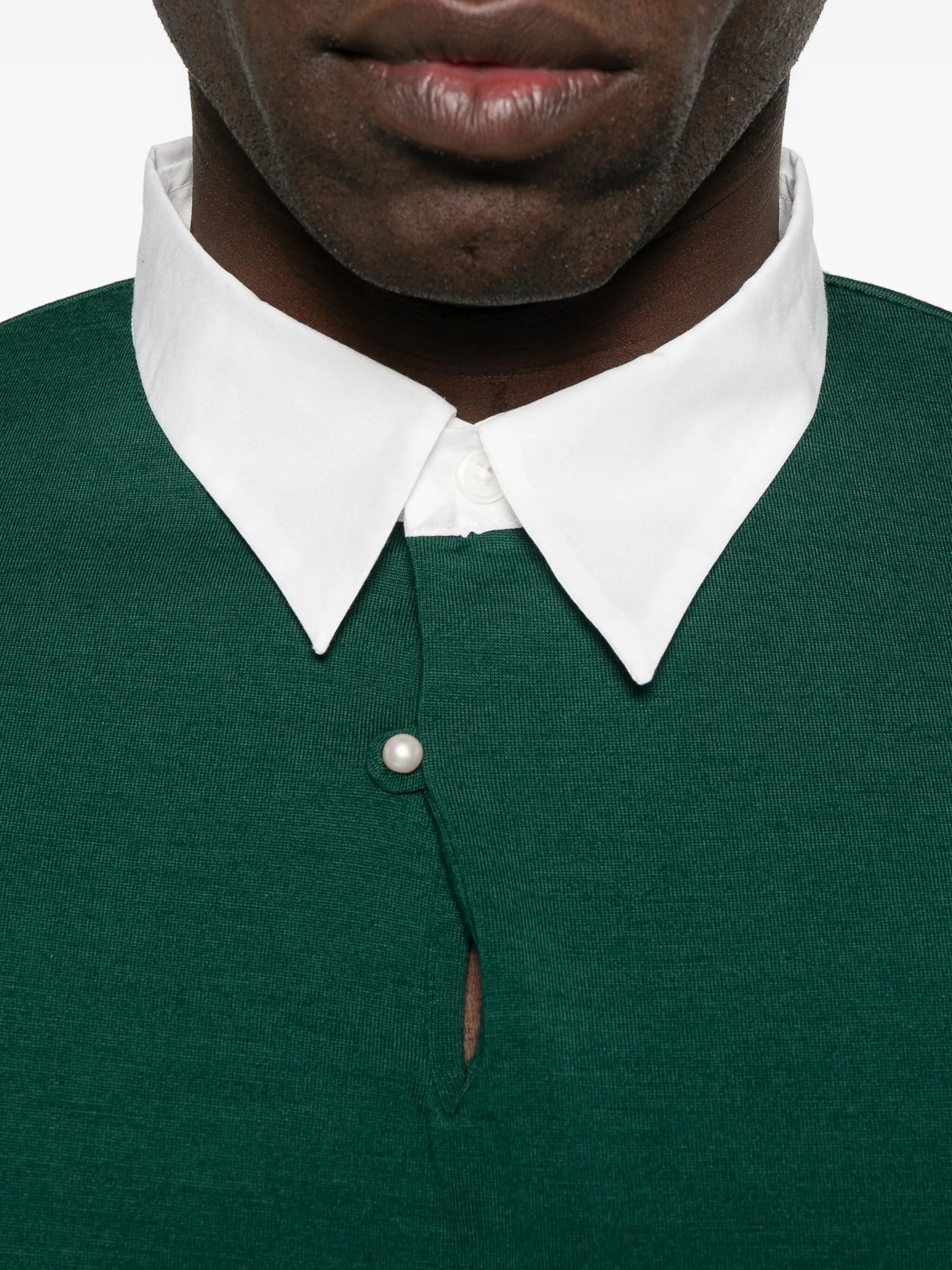 long sleeve polo shirt