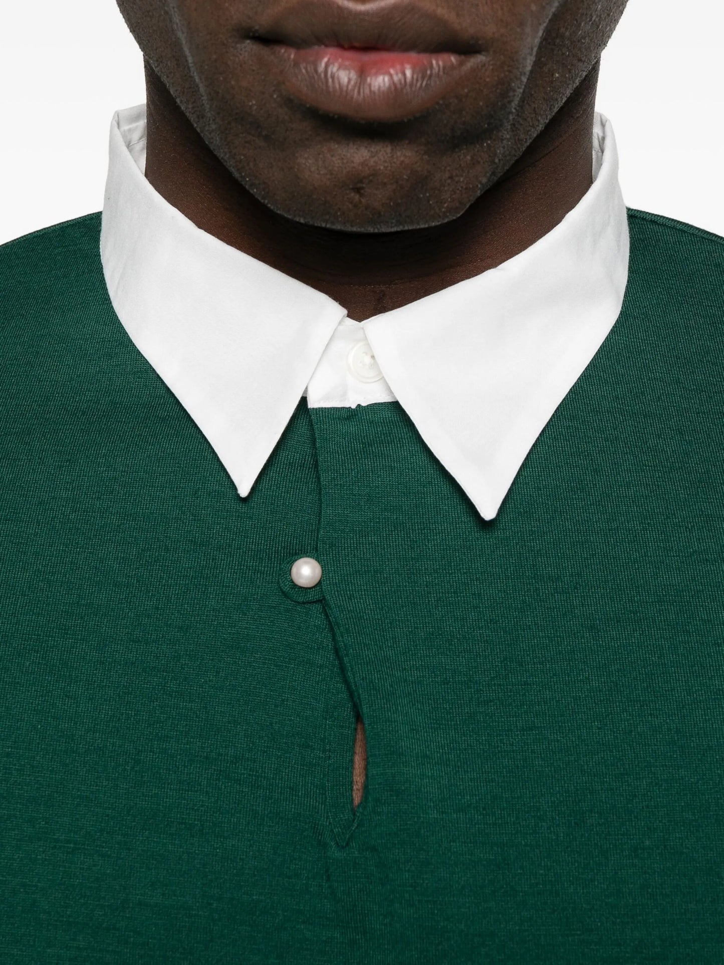 long sleeve polo shirt