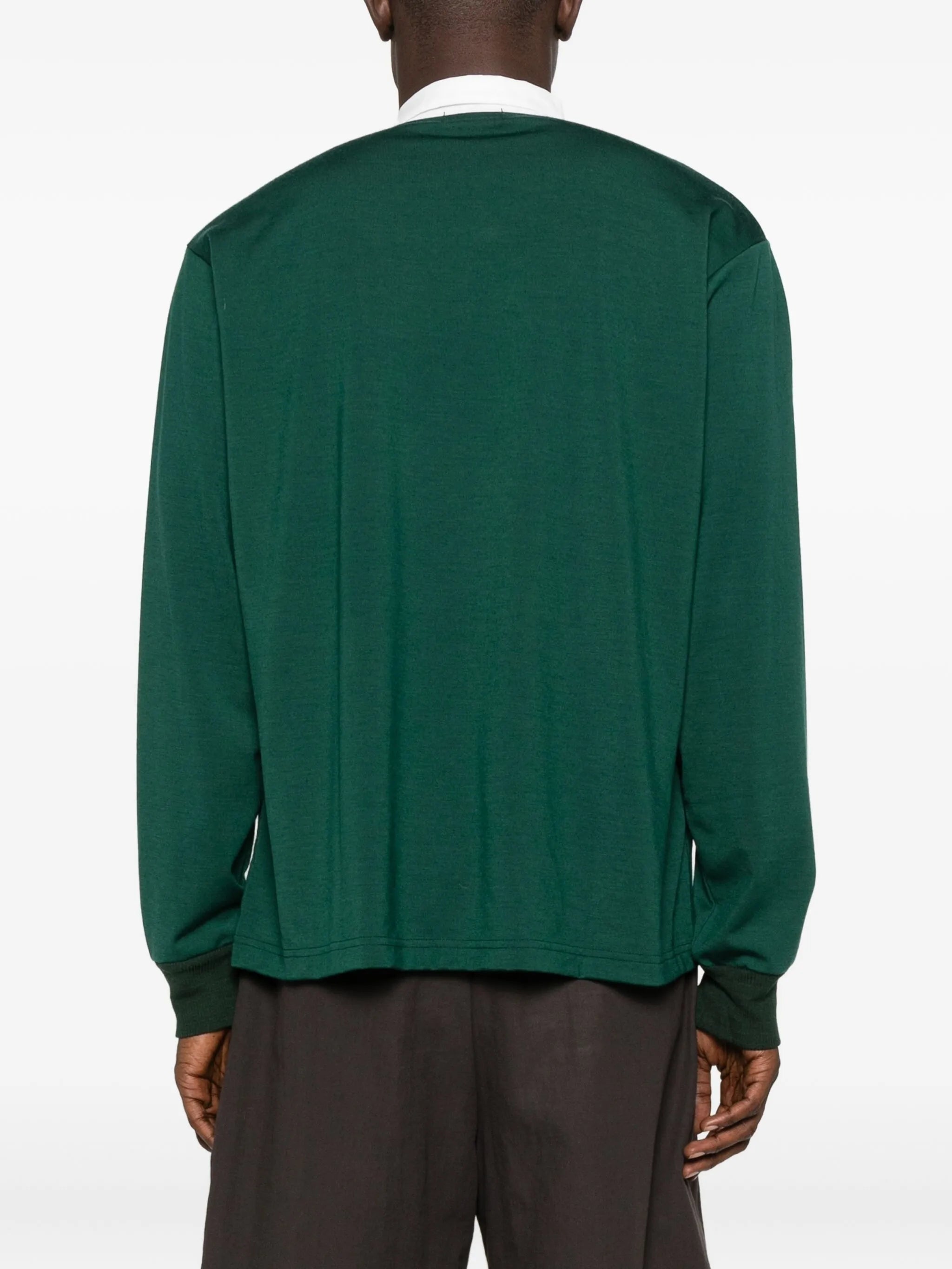long sleeve polo shirt