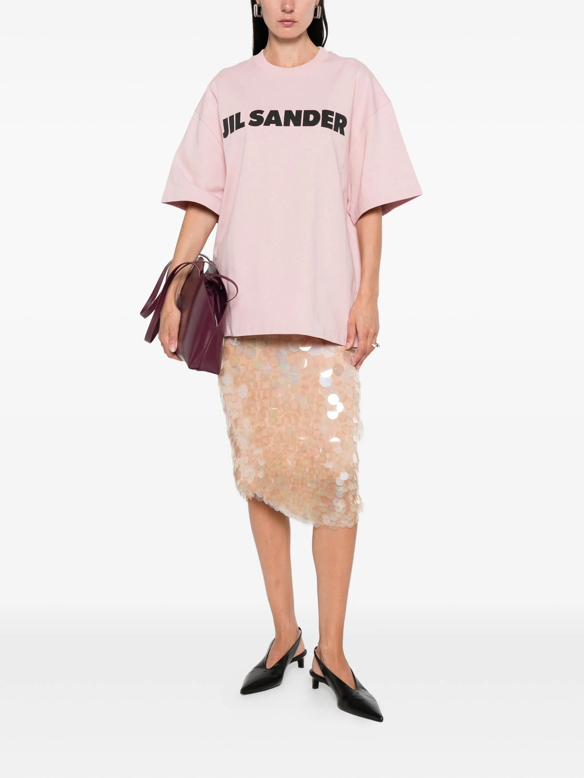logo-print T-shirt