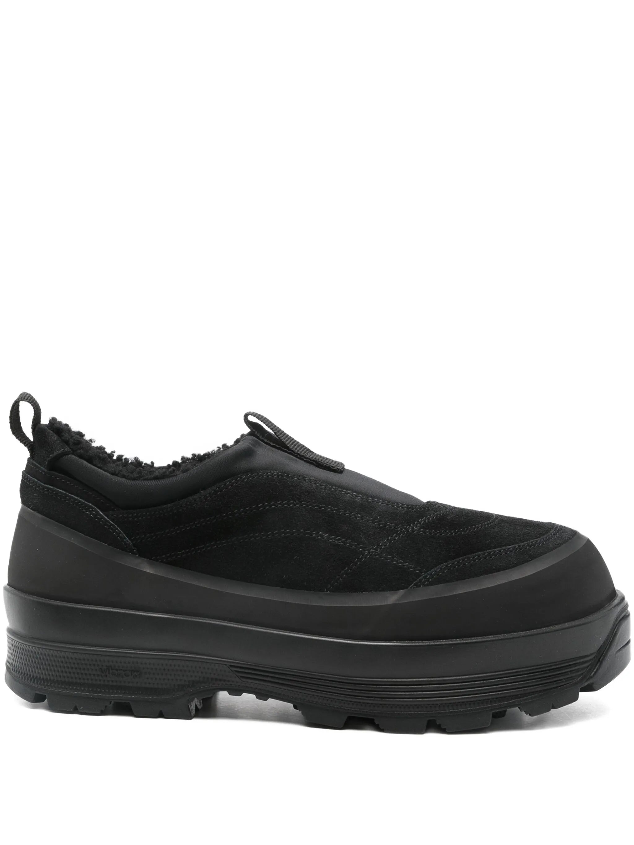 low top suede sneakers