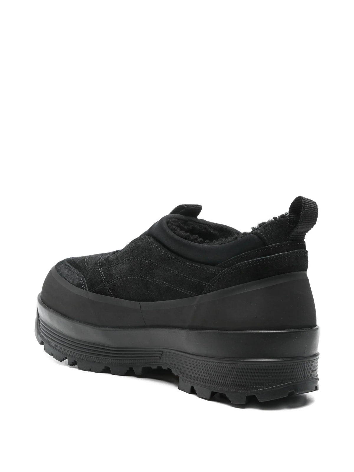 low top suede sneakers