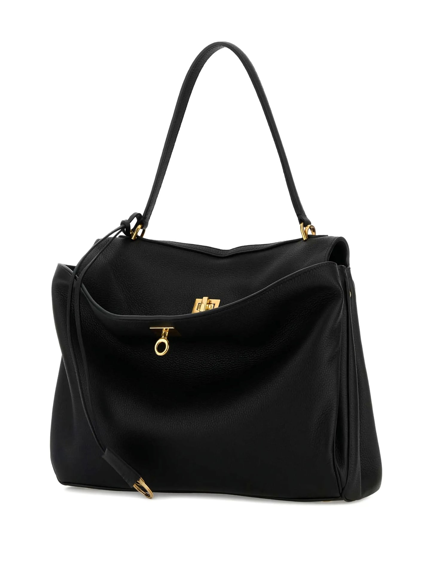 leather slouchy shoulder bag