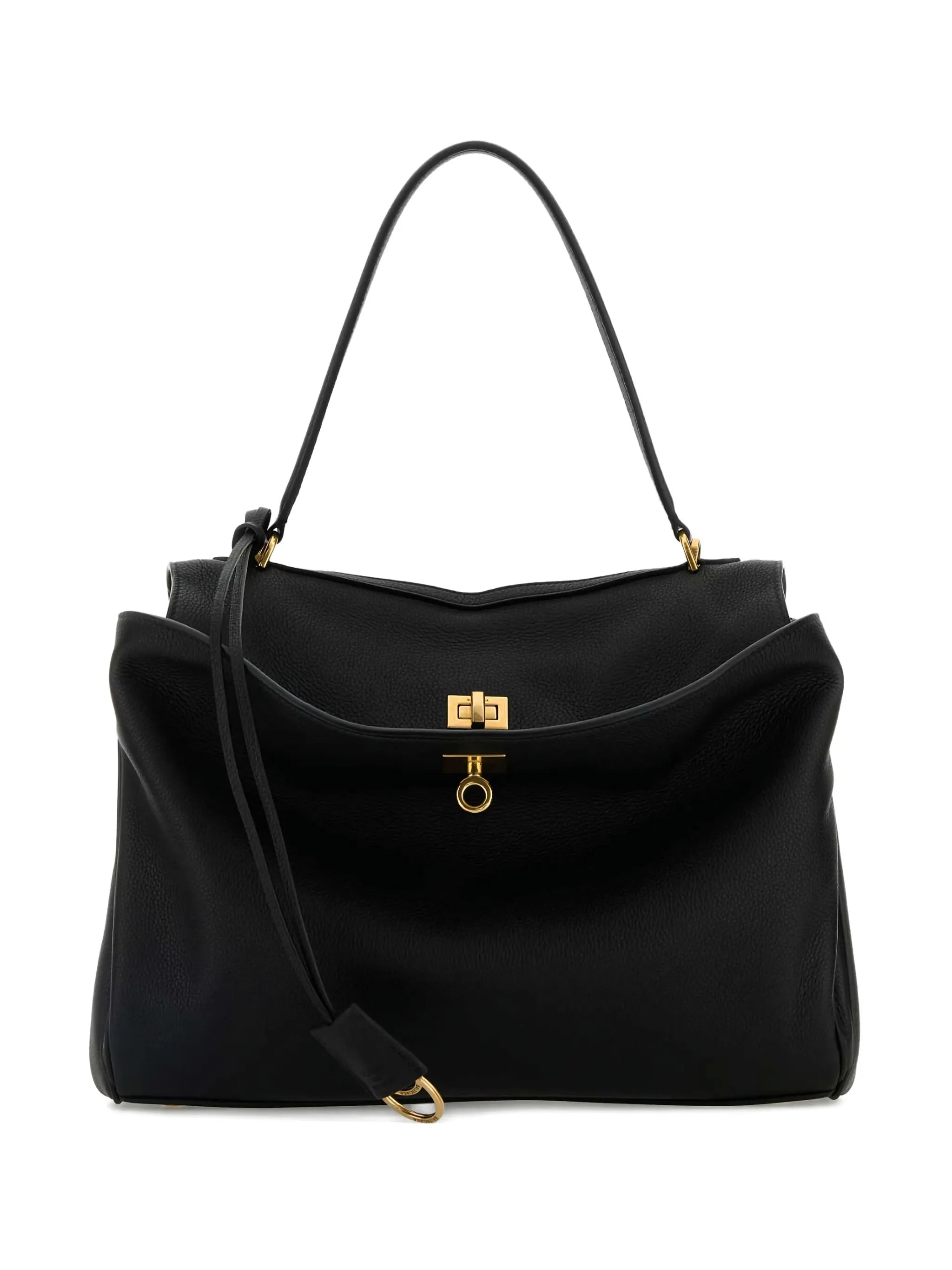 leather slouchy shoulder bag