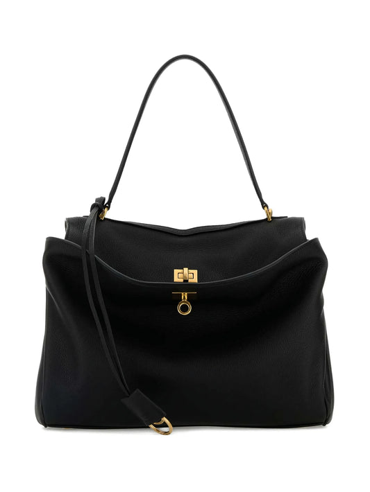 leather slouchy shoulder bag