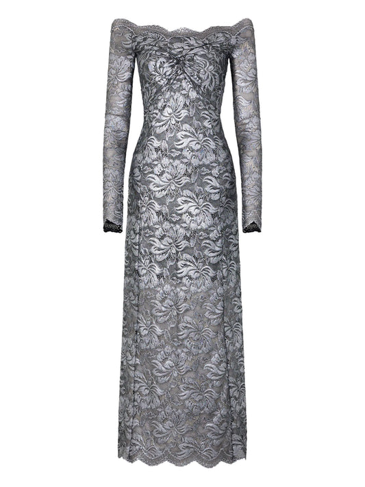 laced maxi dress