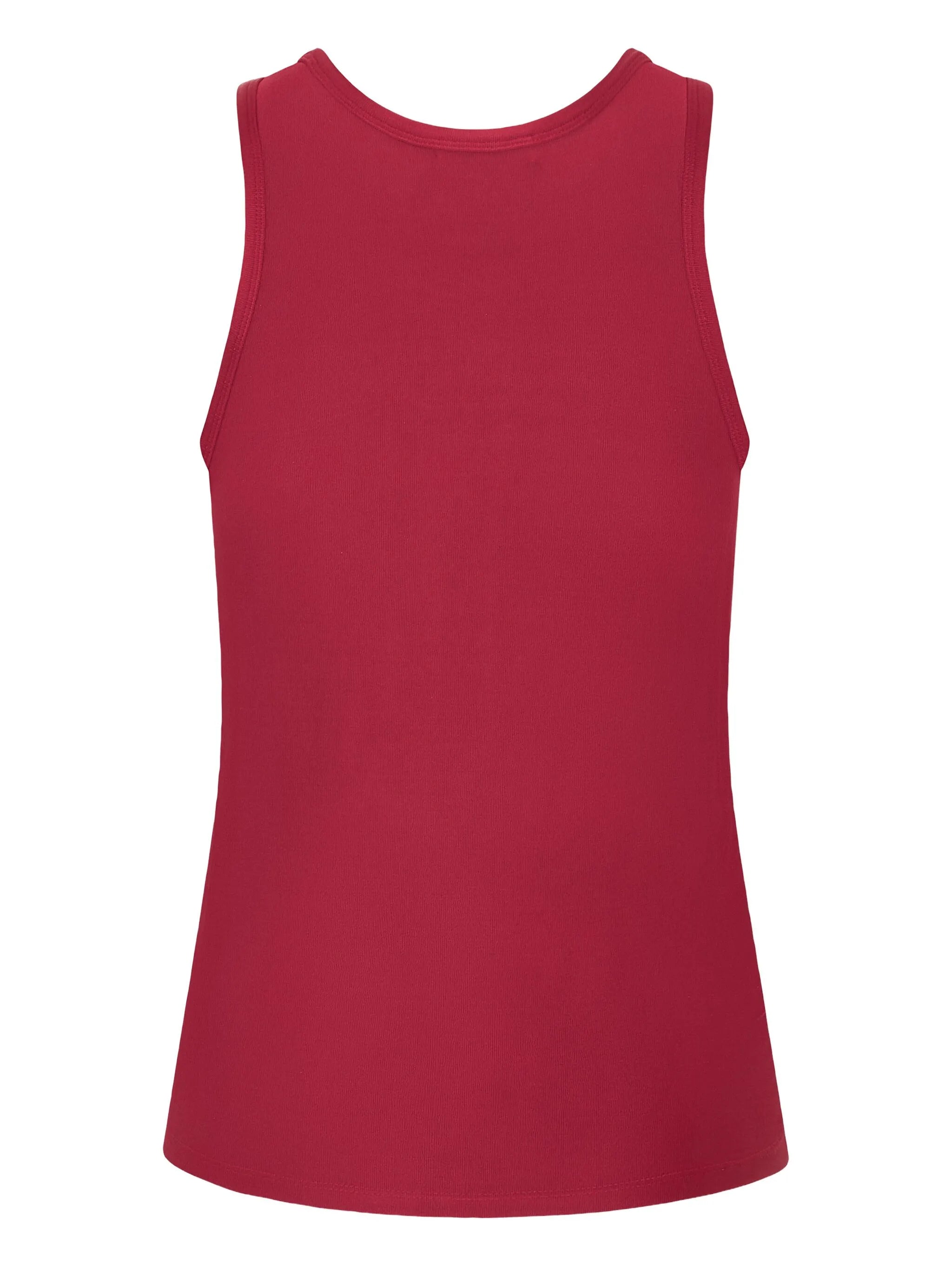 ruched sleeveless top