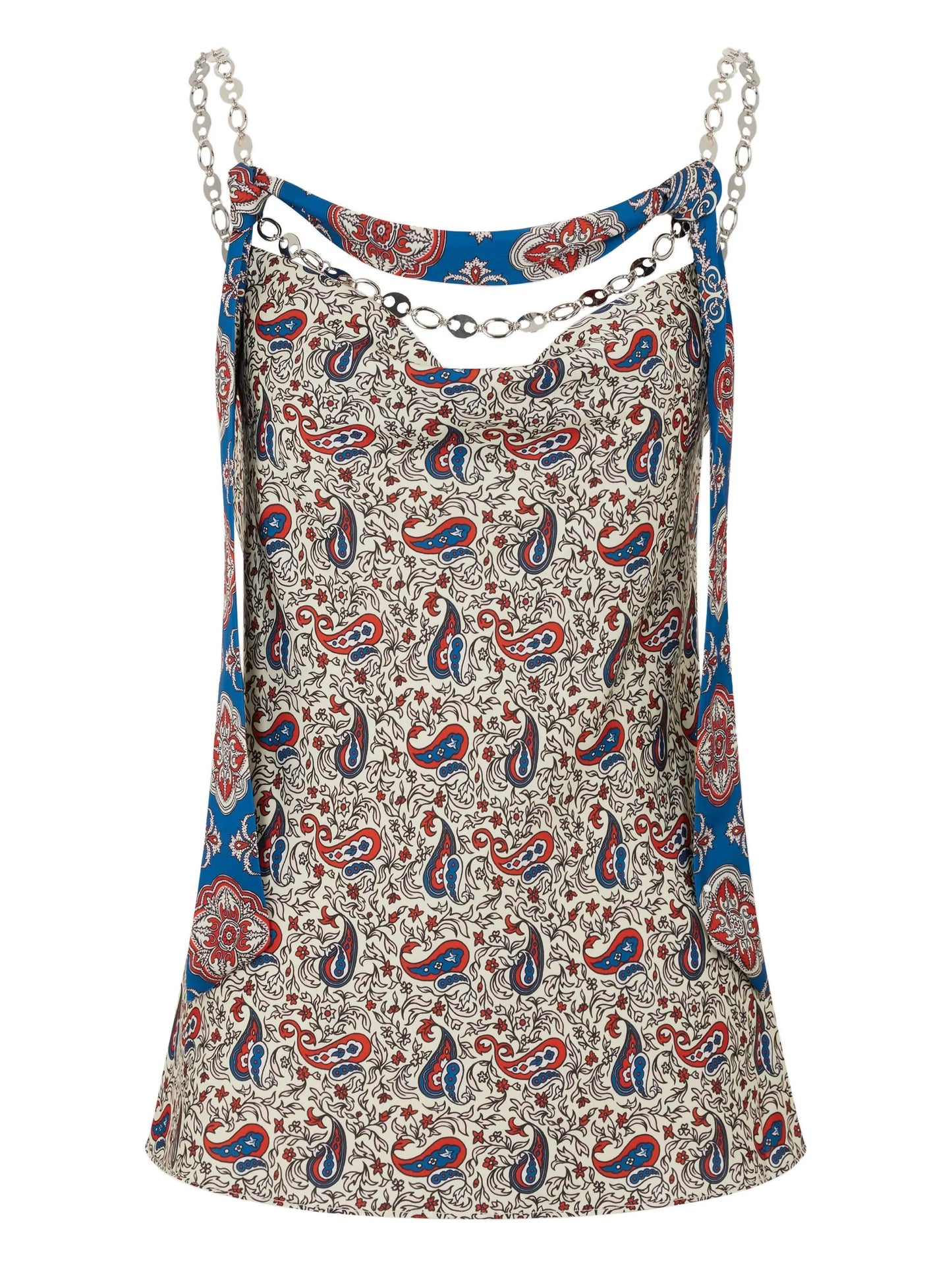 paisley-print top