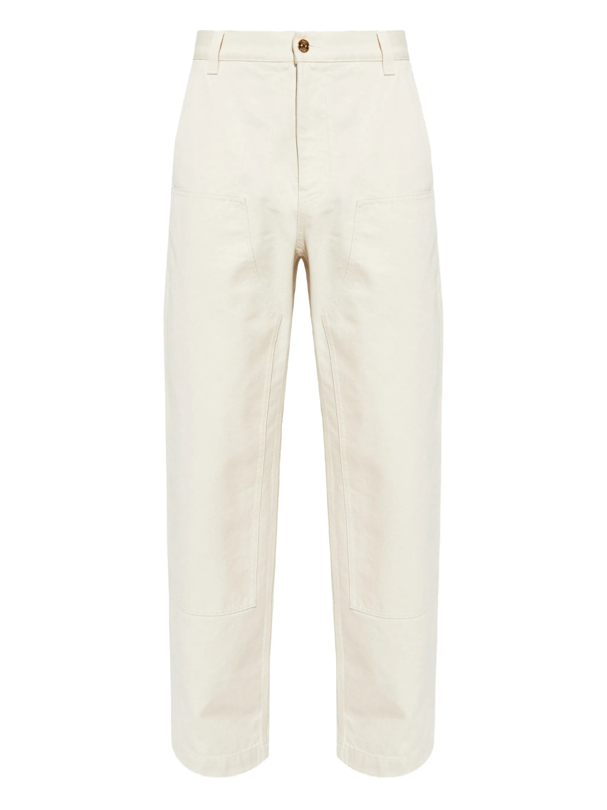 logo-patch trousers