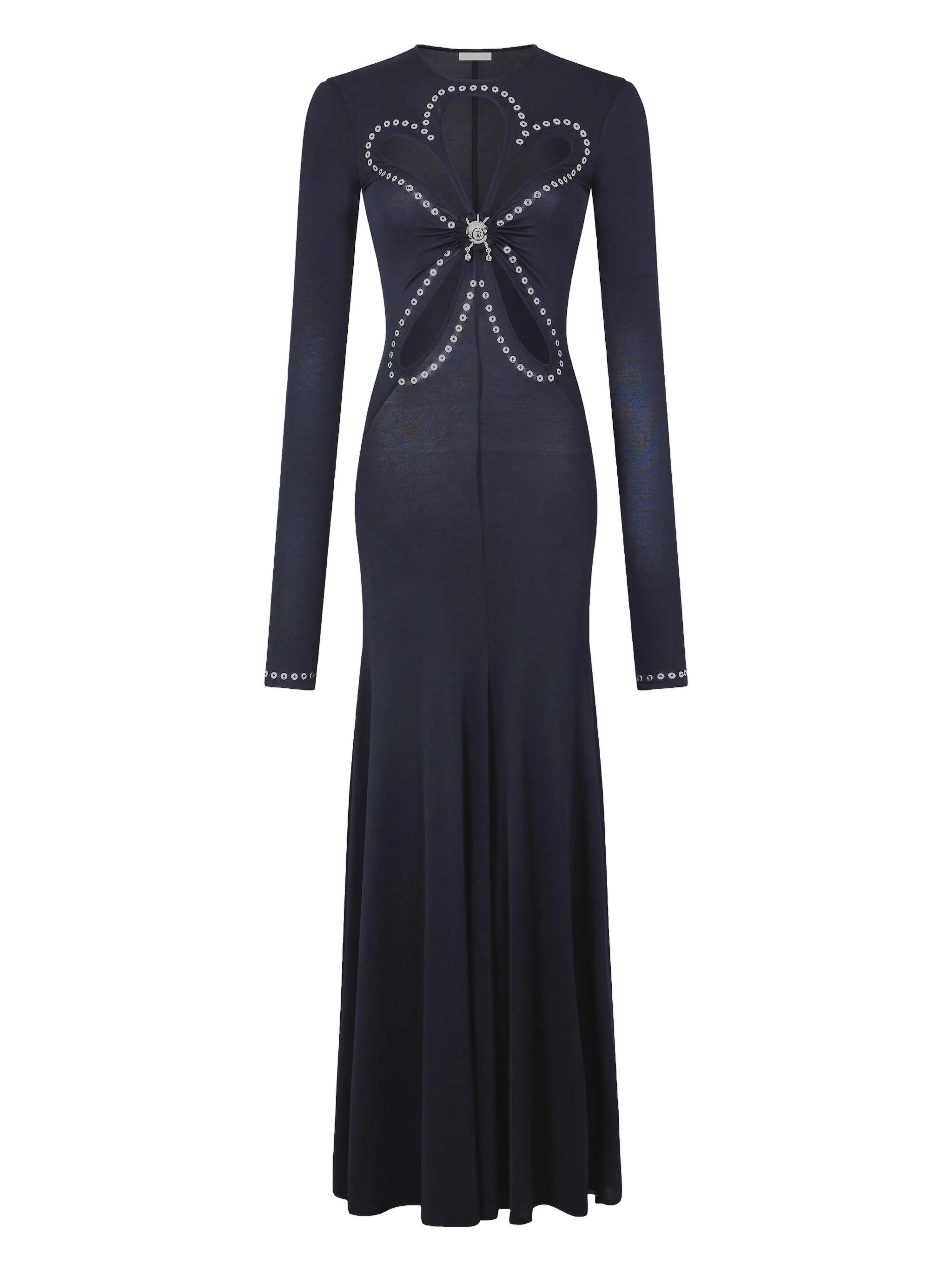 cut-out evening dress