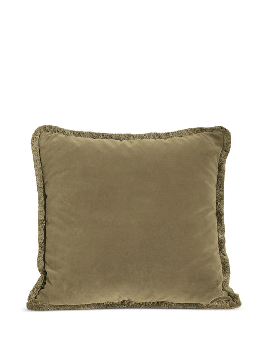 Margeaux fringed square cushion (50cm x 50cm)