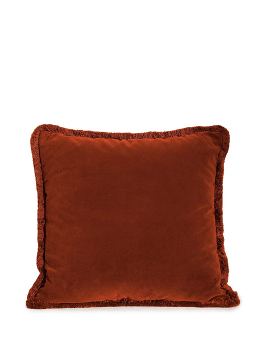 Margeaux fringed square cushion (50cm x 50cm)