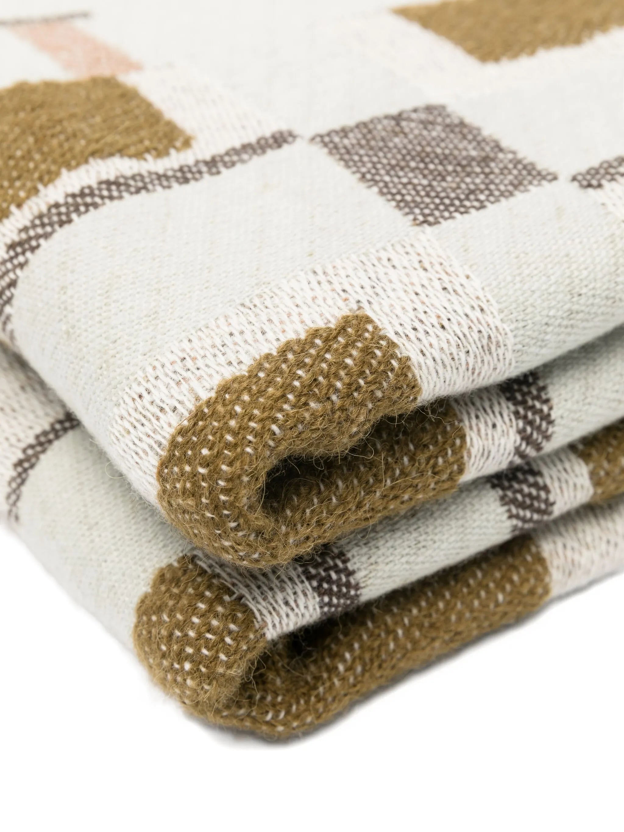 Benton geometric-pattern throw