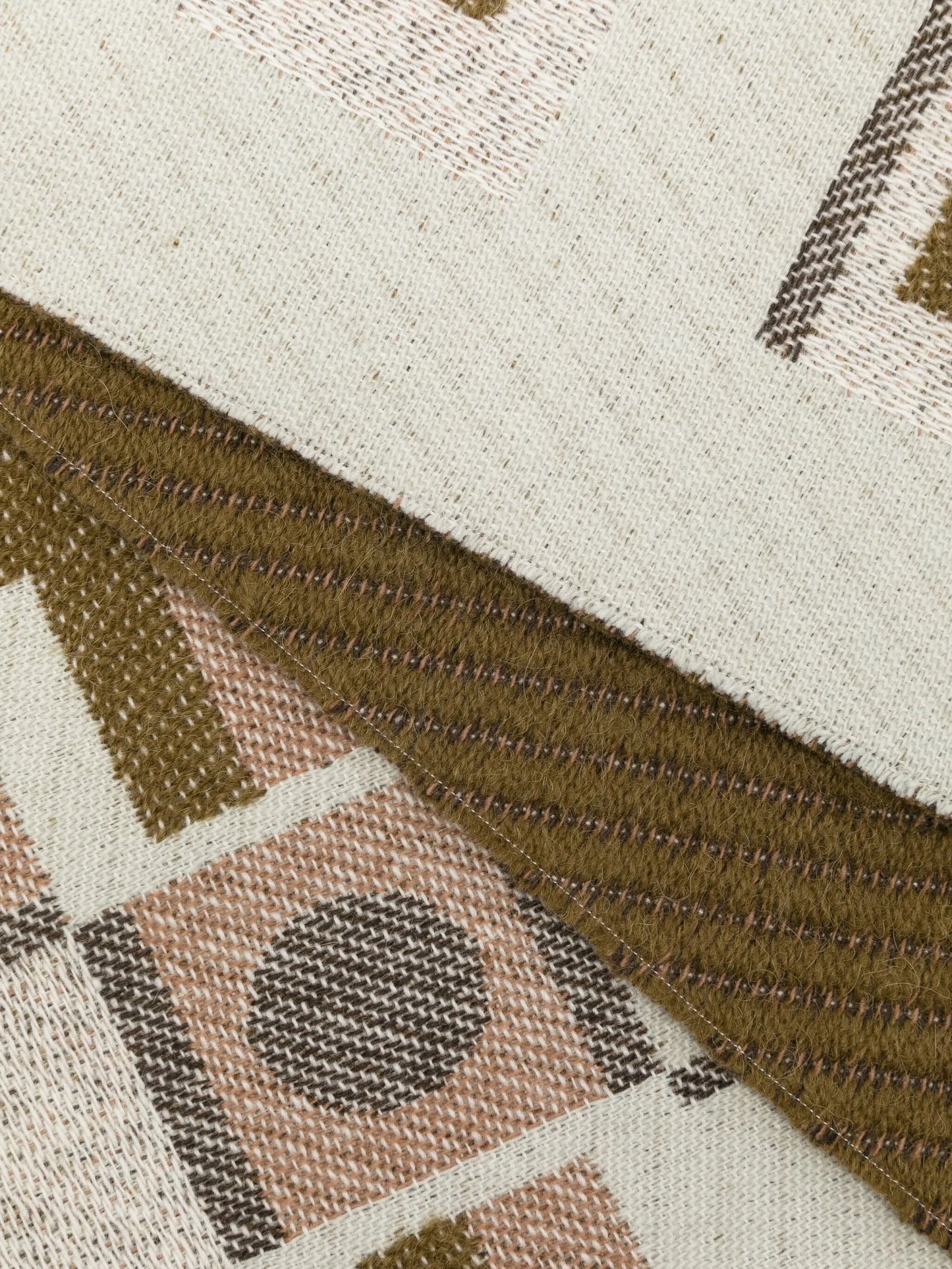 Benton geometric-pattern throw