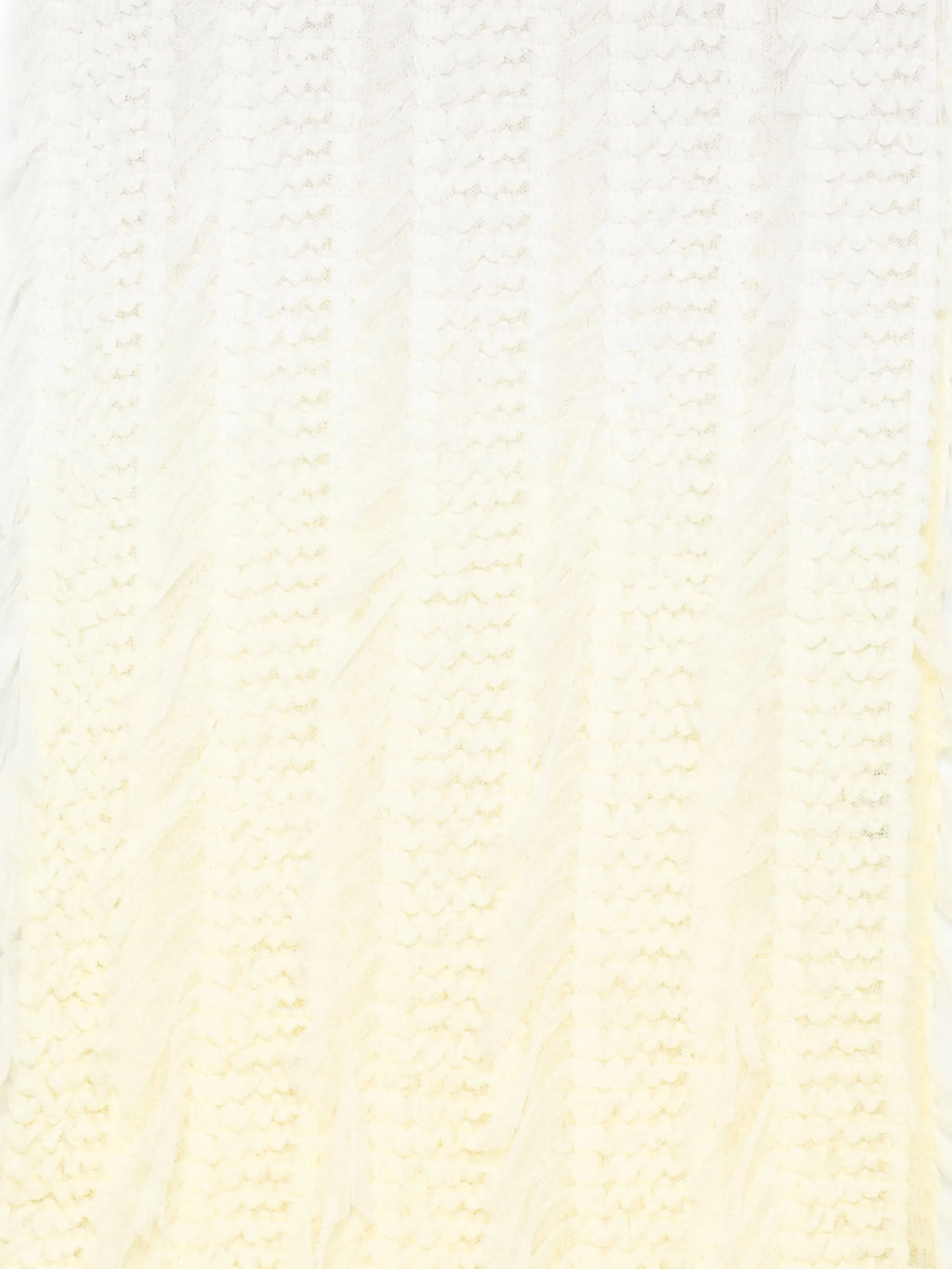 Angel plunge-neck ombré midi dress