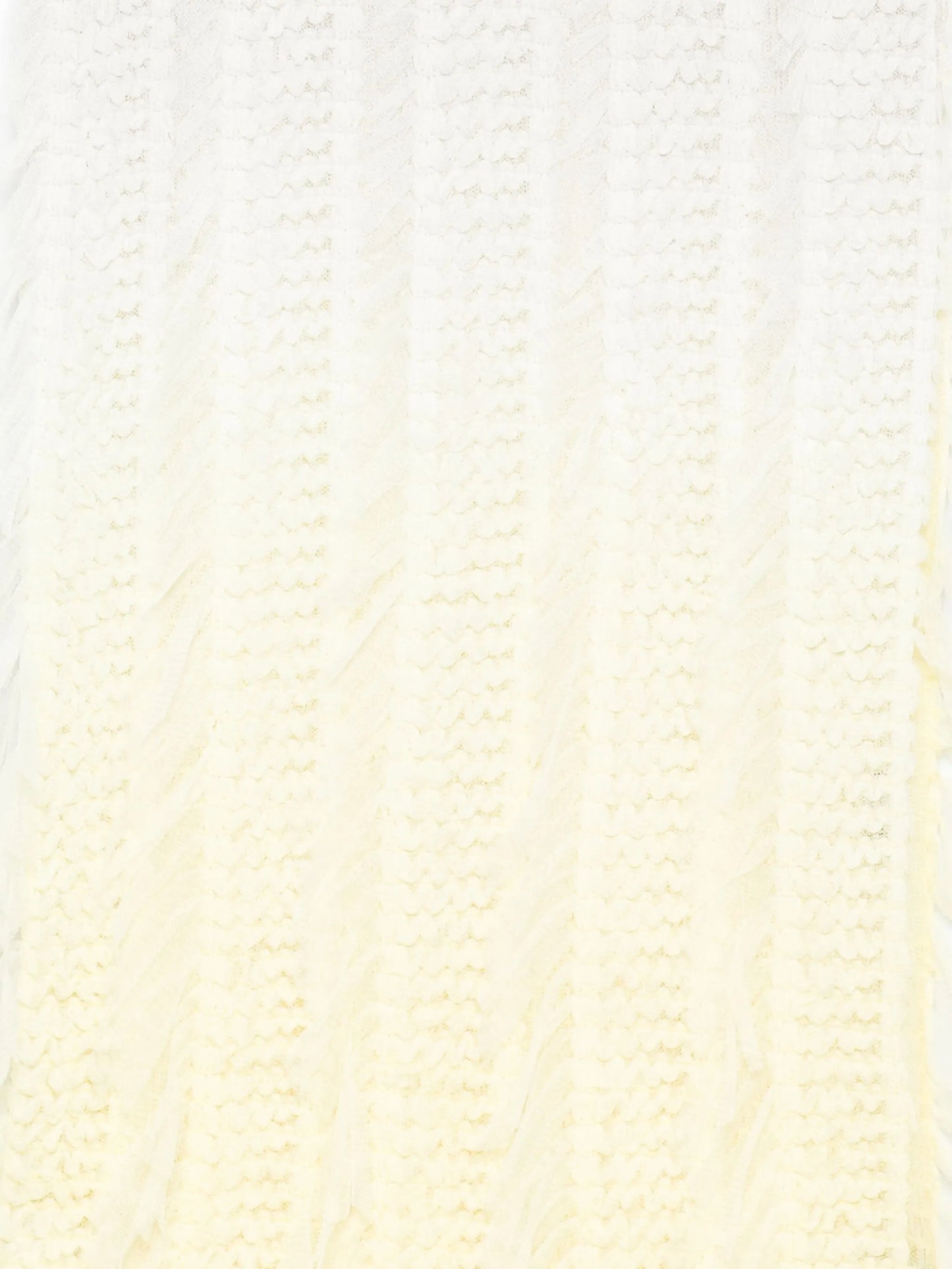 Angel plunge-neck ombré midi dress