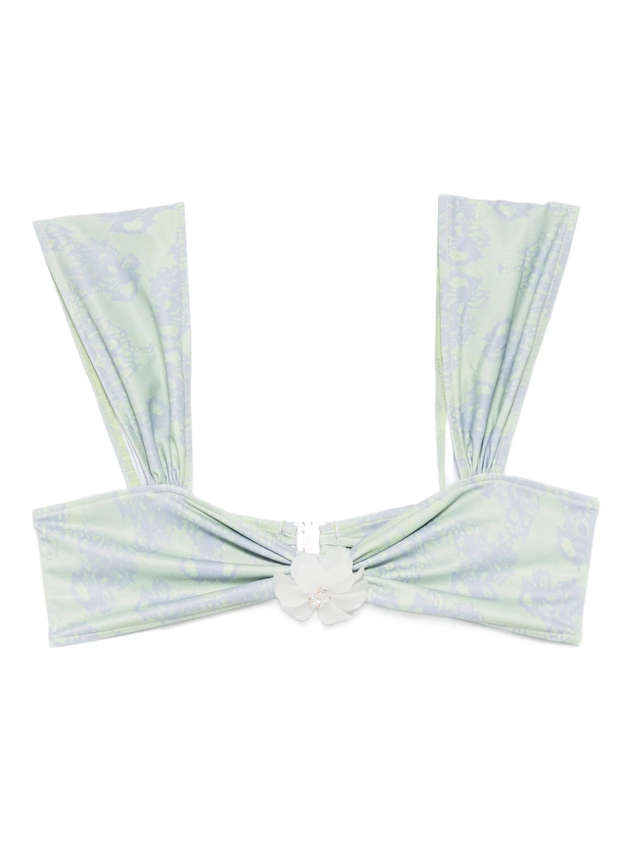 x Kiss ‘n Thrill Nikita bikini top - green floral