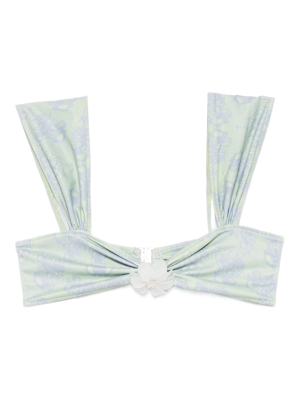 x Kiss ‘n Thrill Nikita bikini top - green floral