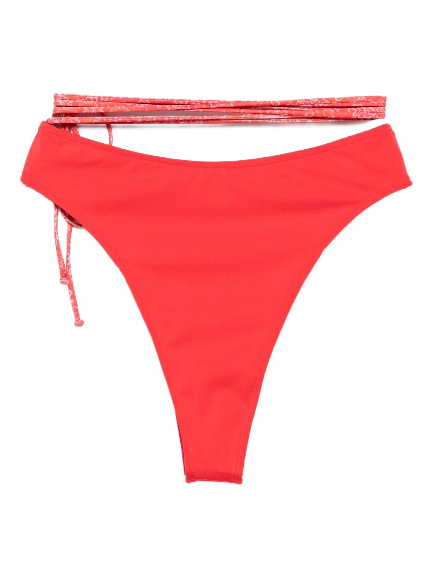 high-rise bikini bottoms