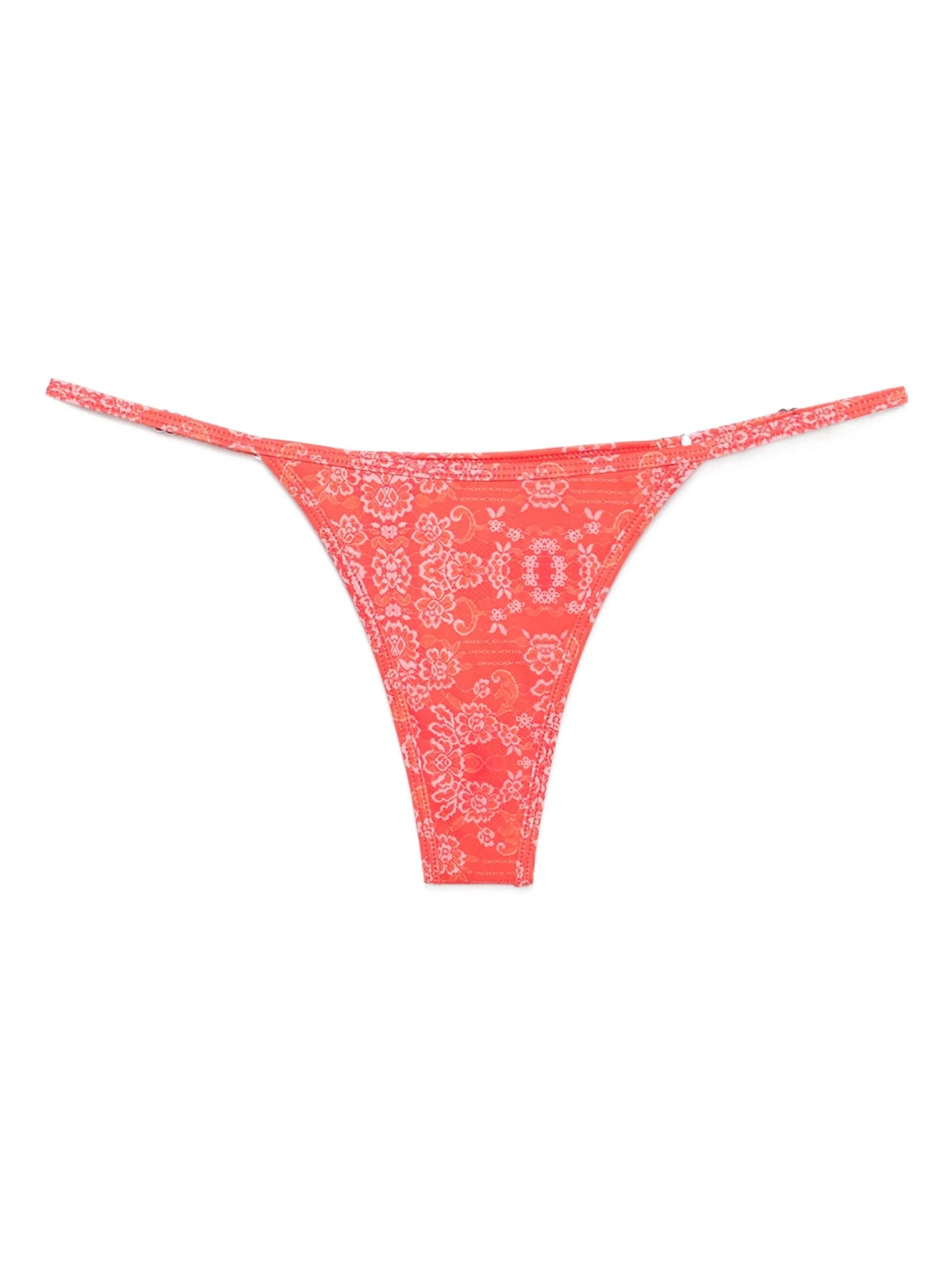 x Kiss ‘n Thrill Frida floral-print bikini bottoms