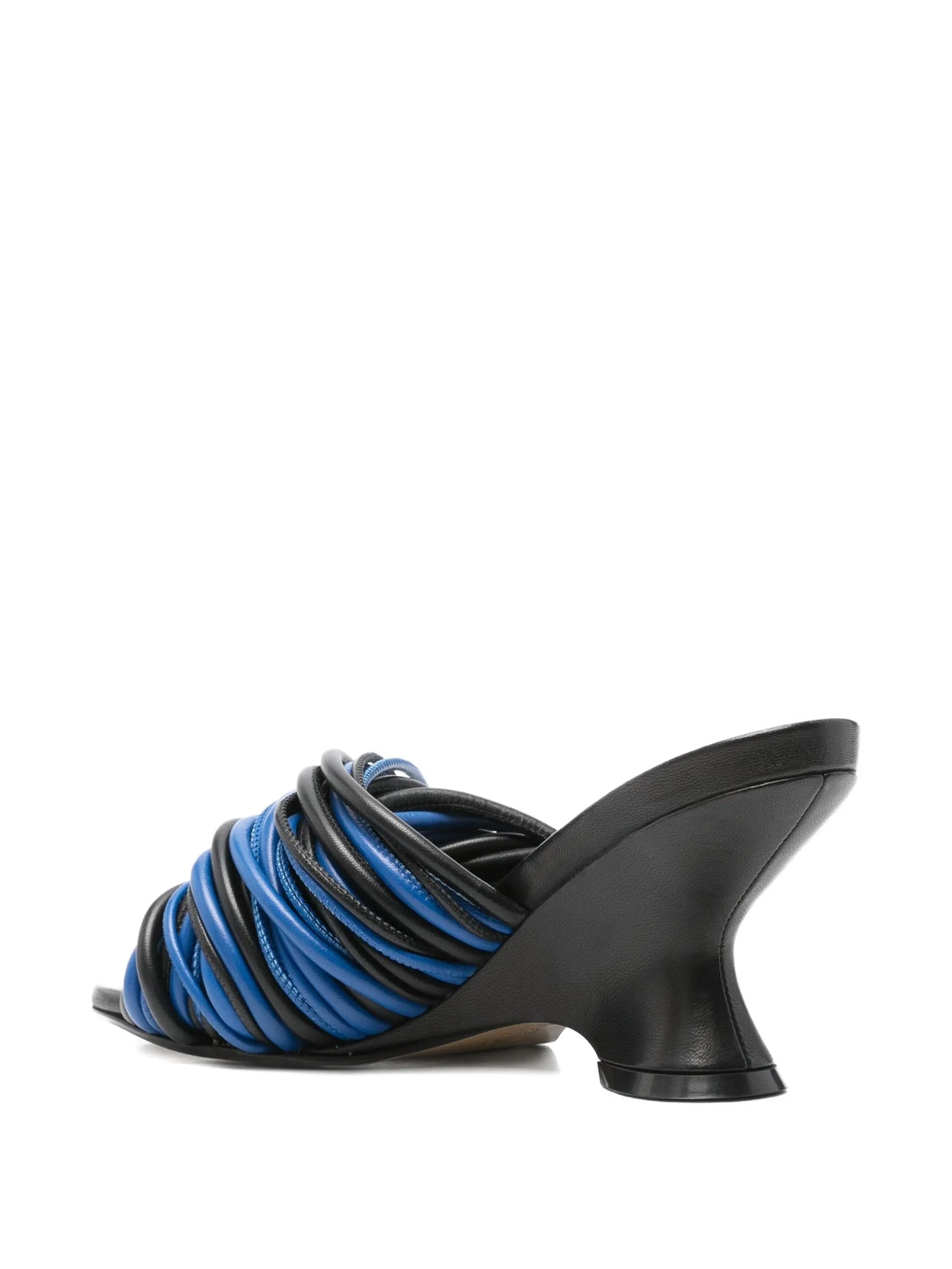 90mm leather strappy sandals