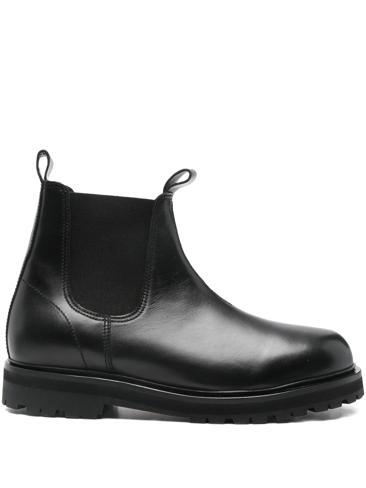 leather Chelsea boots