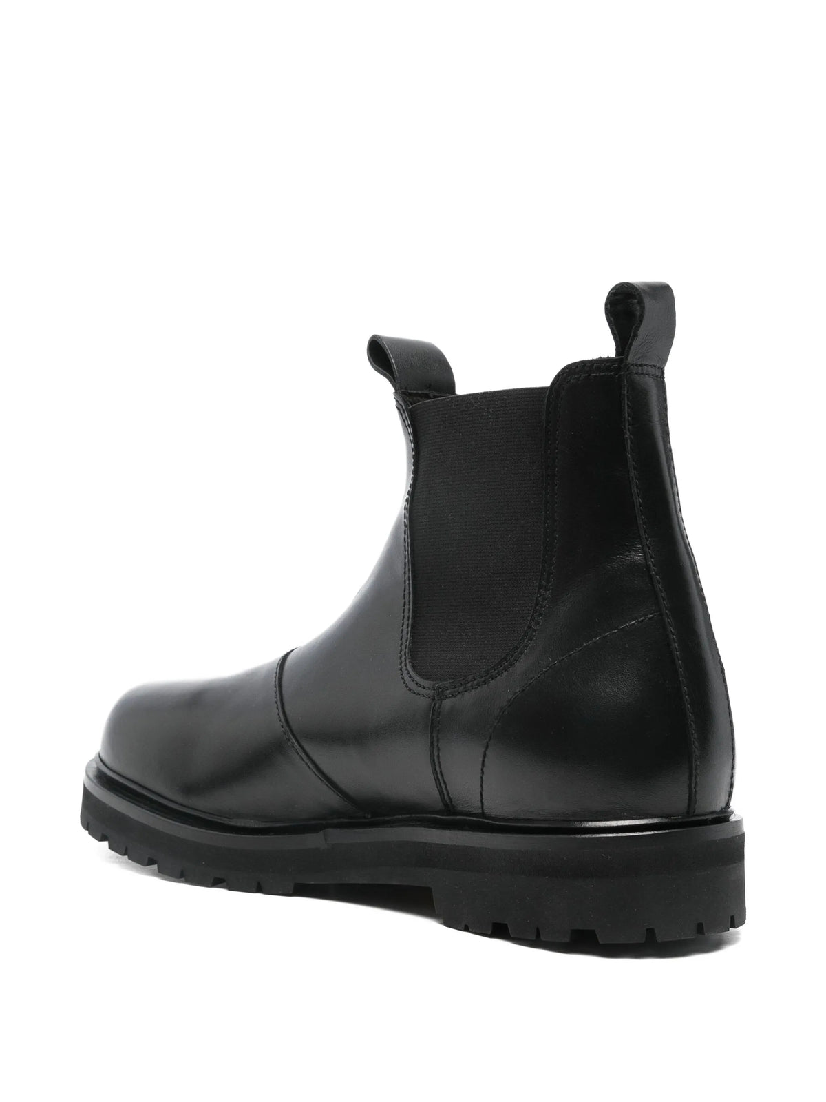 leather Chelsea boots