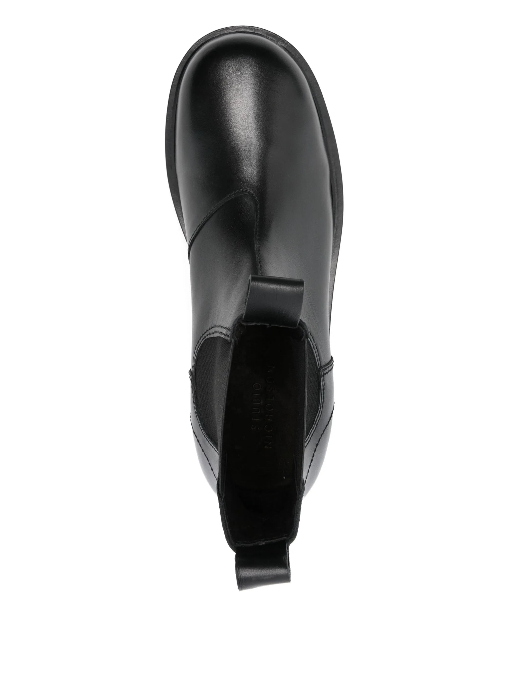leather Chelsea boots