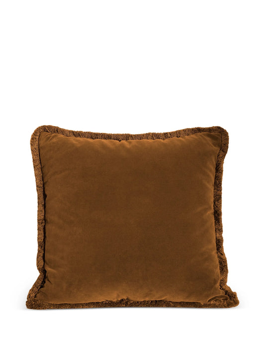 Margeaux fringed square cushion (50cm x 50cm)