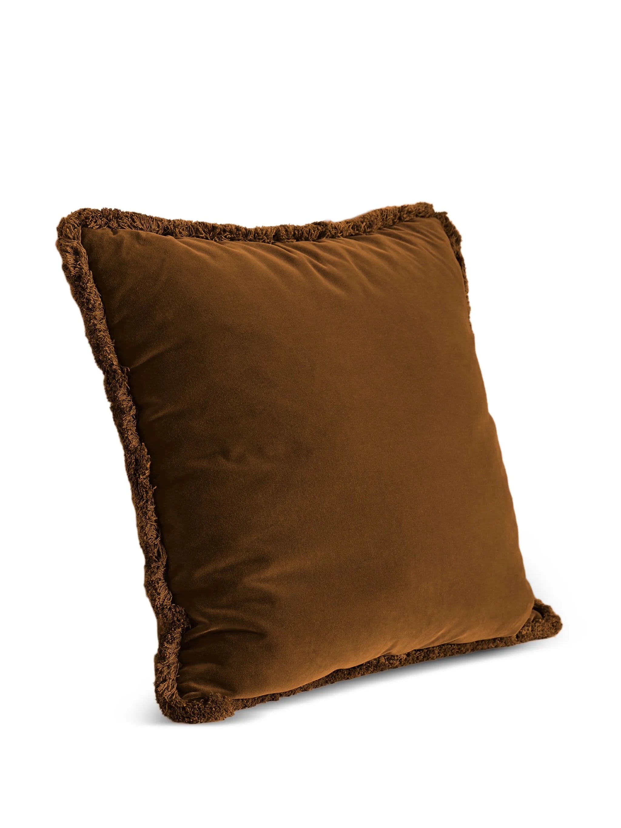 Margeaux fringed square cushion (50cm x 50cm)
