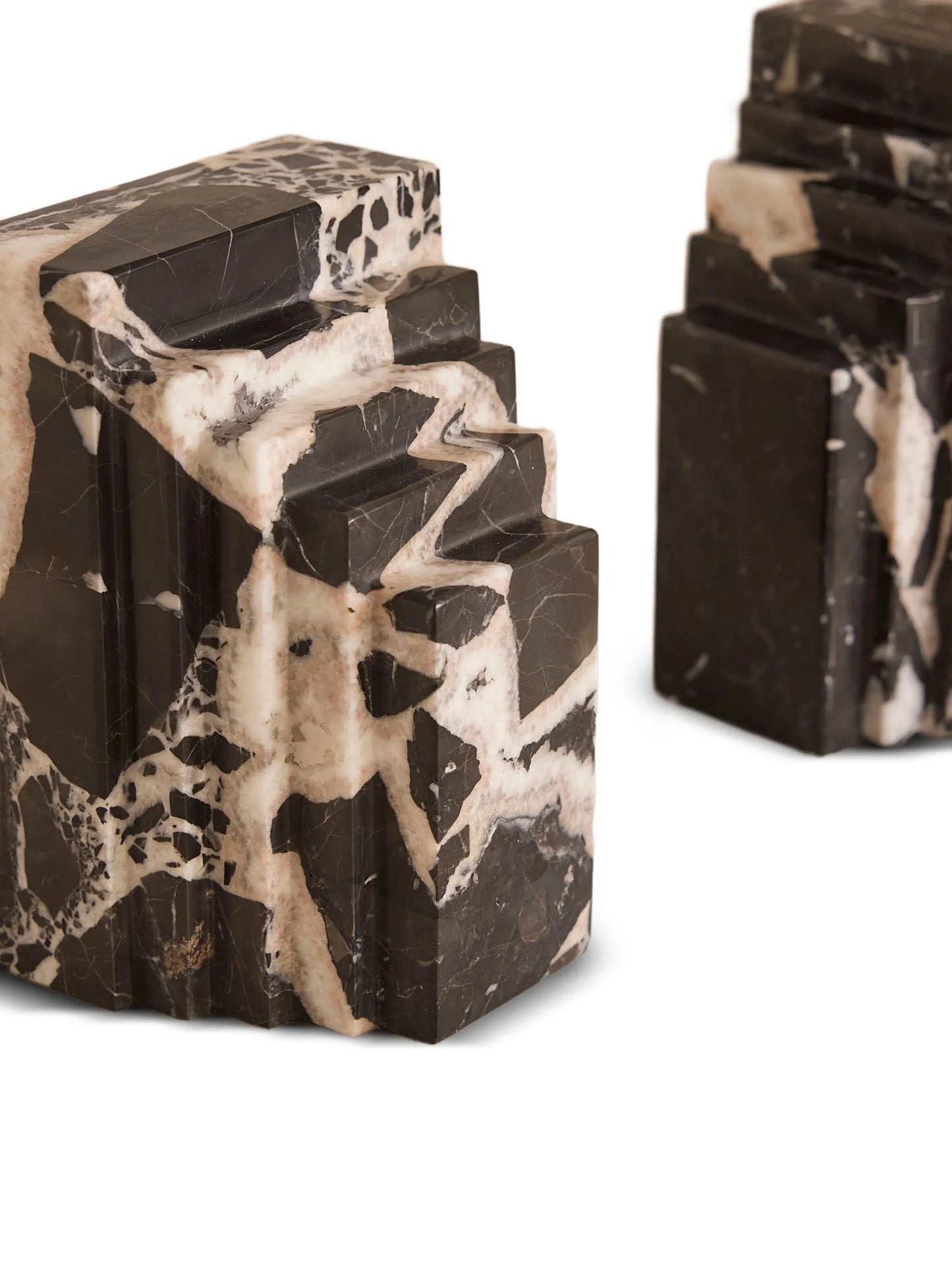 Lola marble bookends