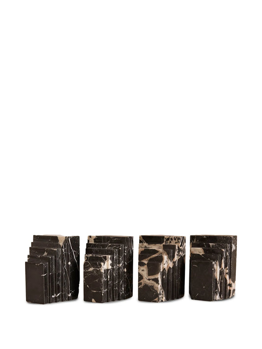 Lola marble bookends