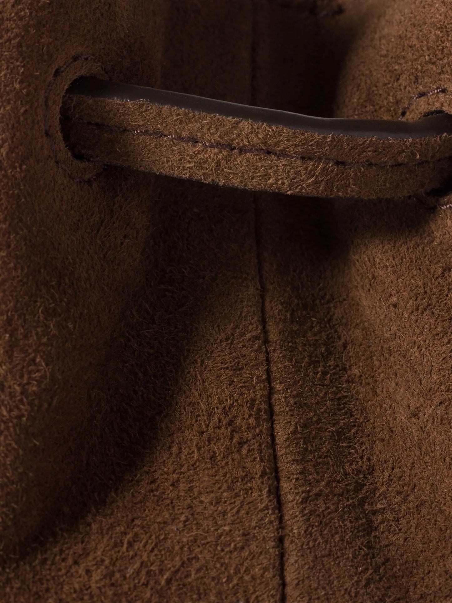 suede tote  bag