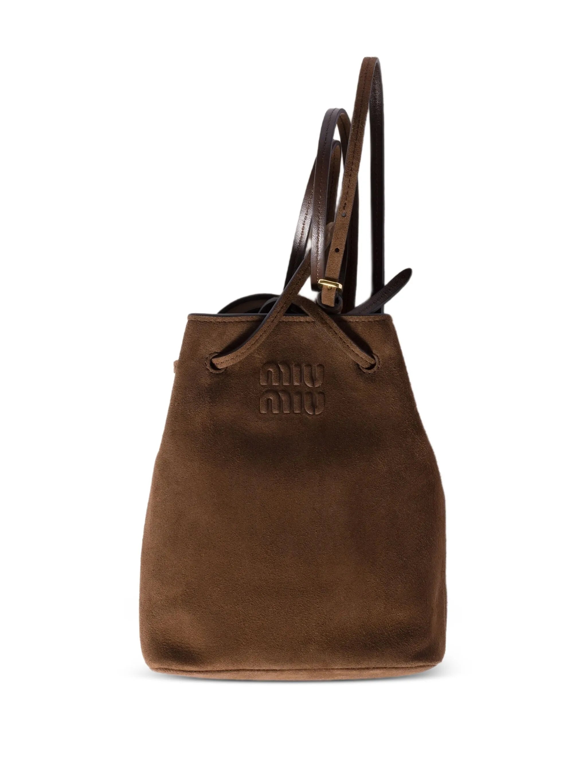 suede tote  bag