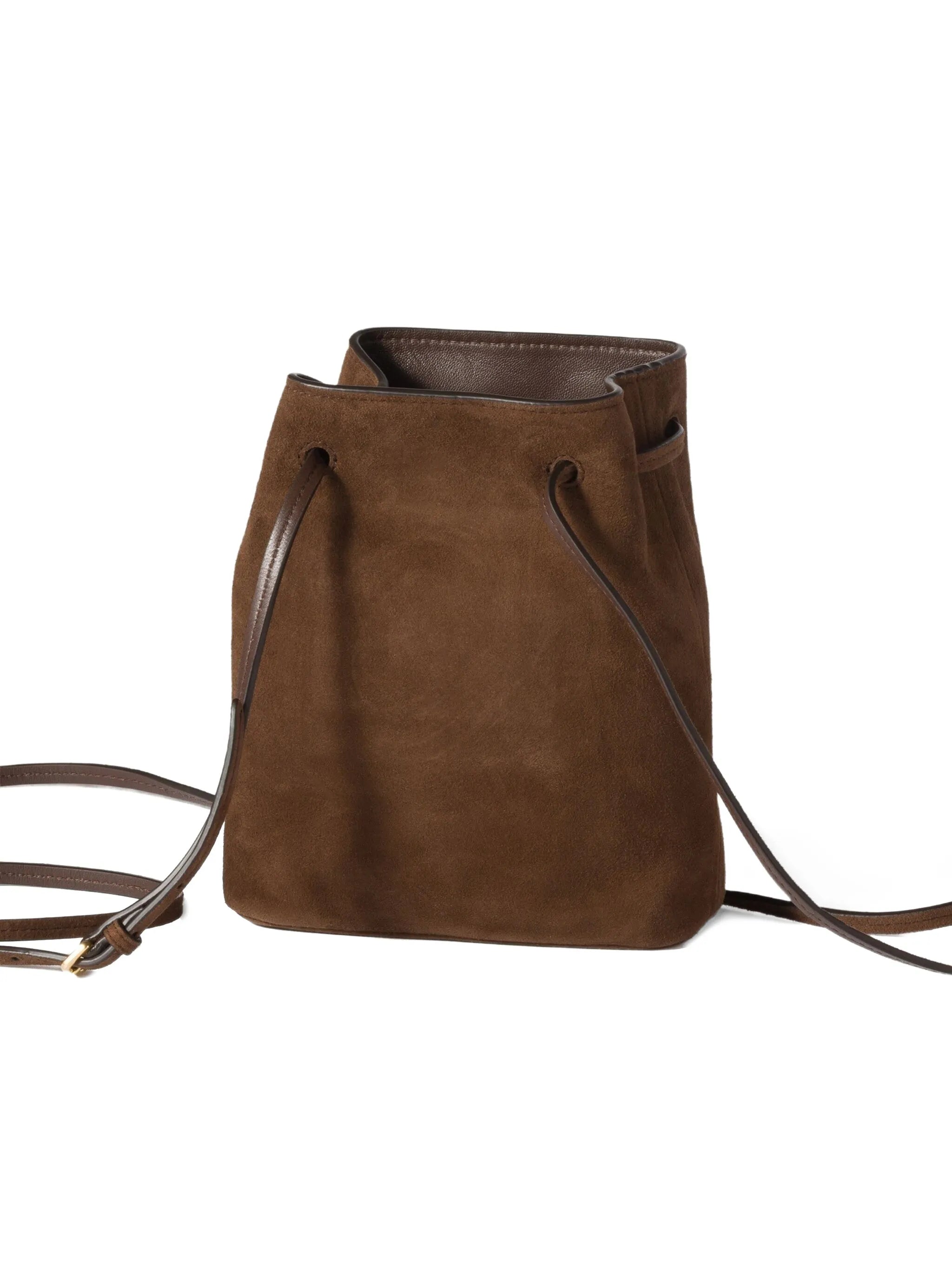 suede tote  bag