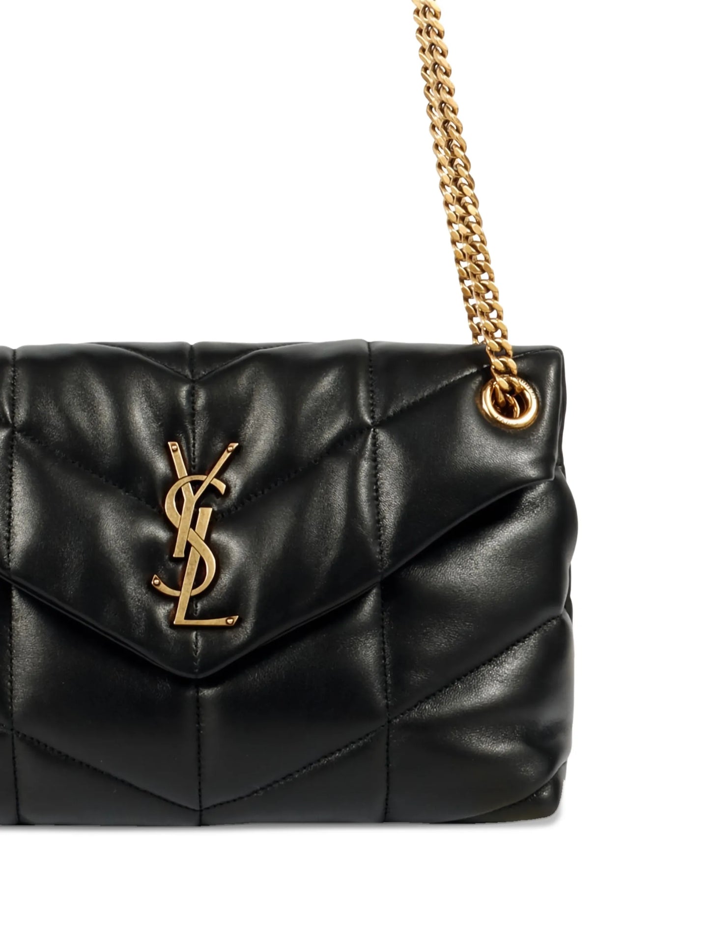 small quilted chain shoulder bag