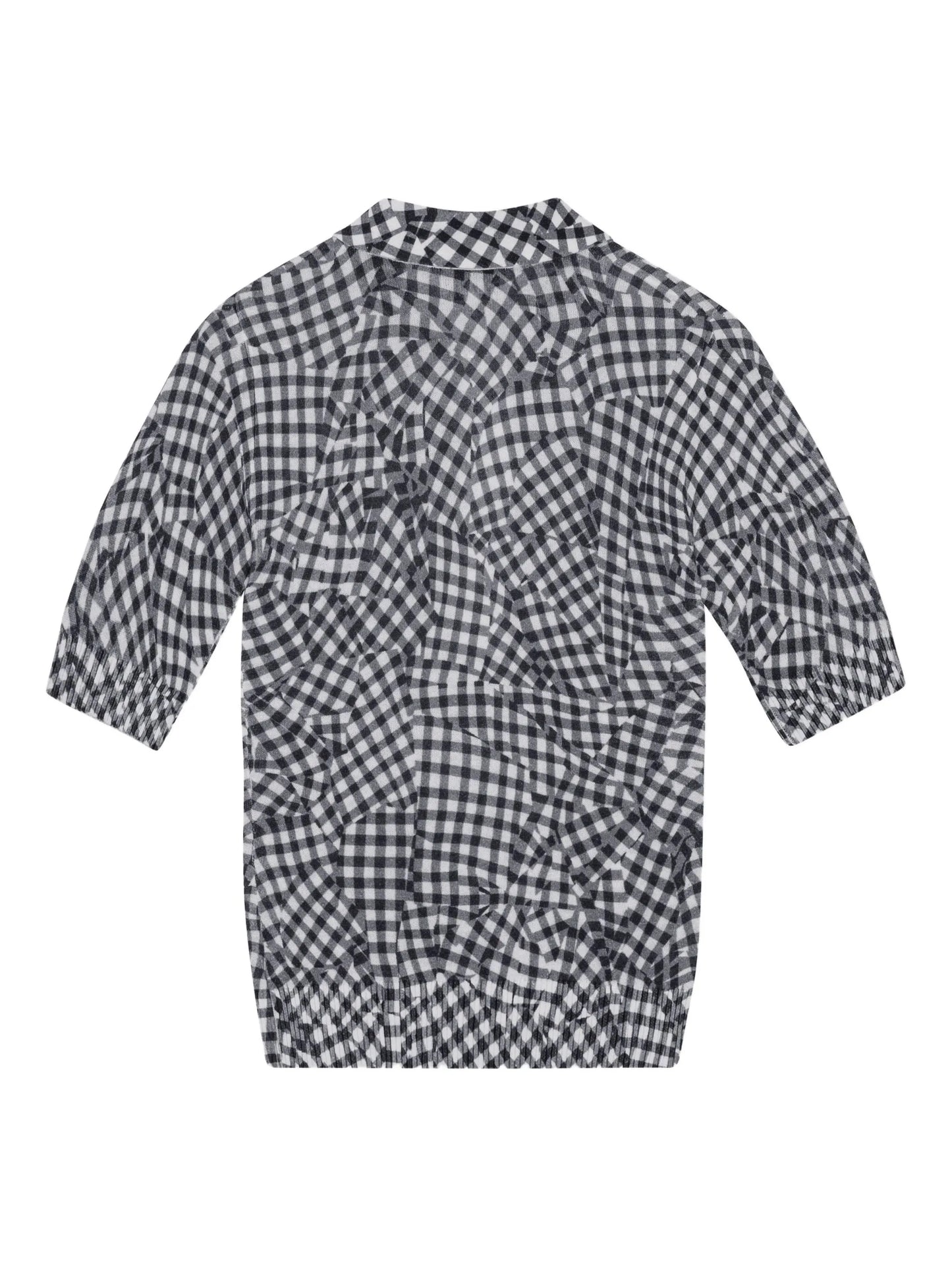 patterned-jacquard top