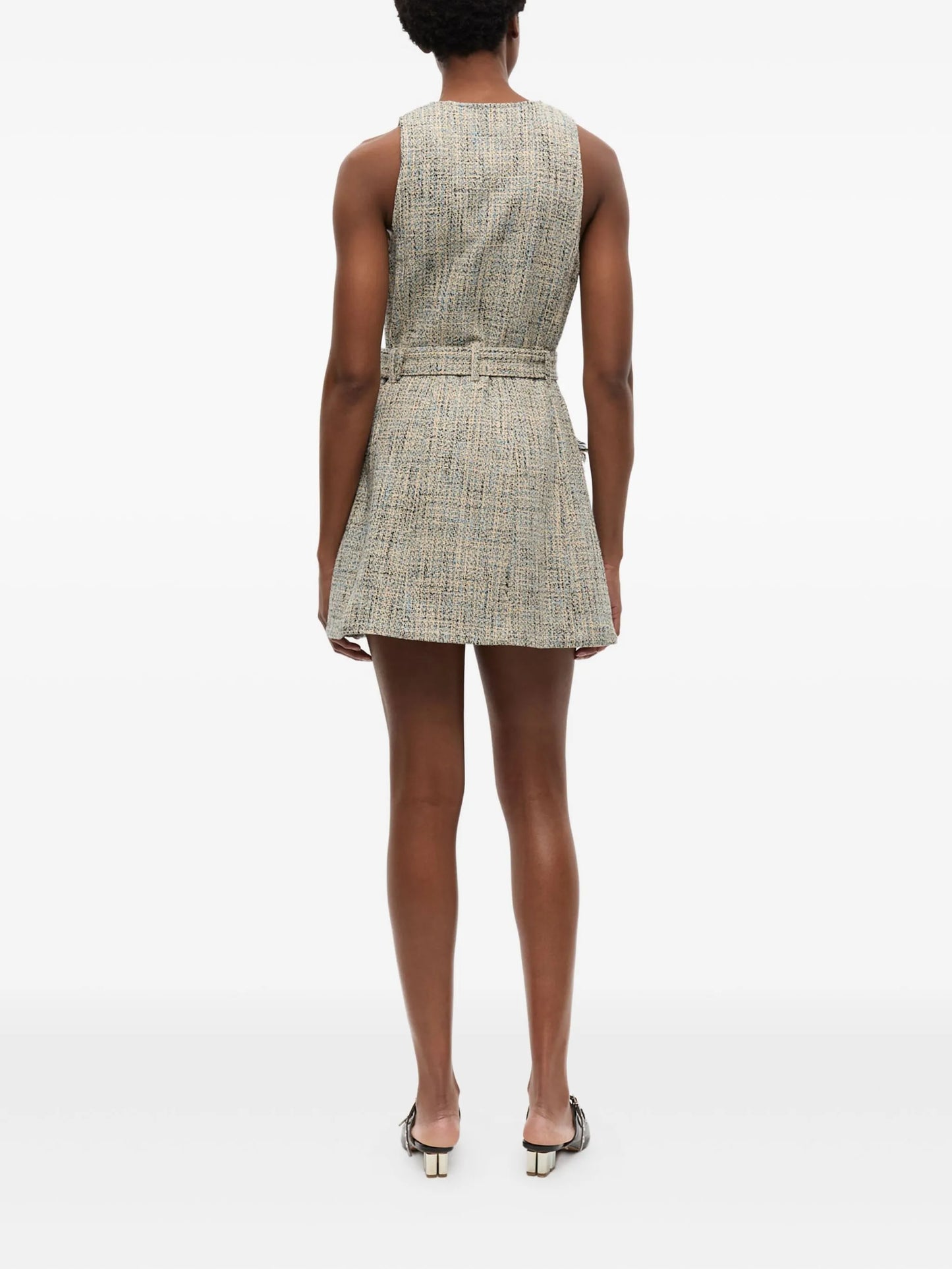 tweed mini dress