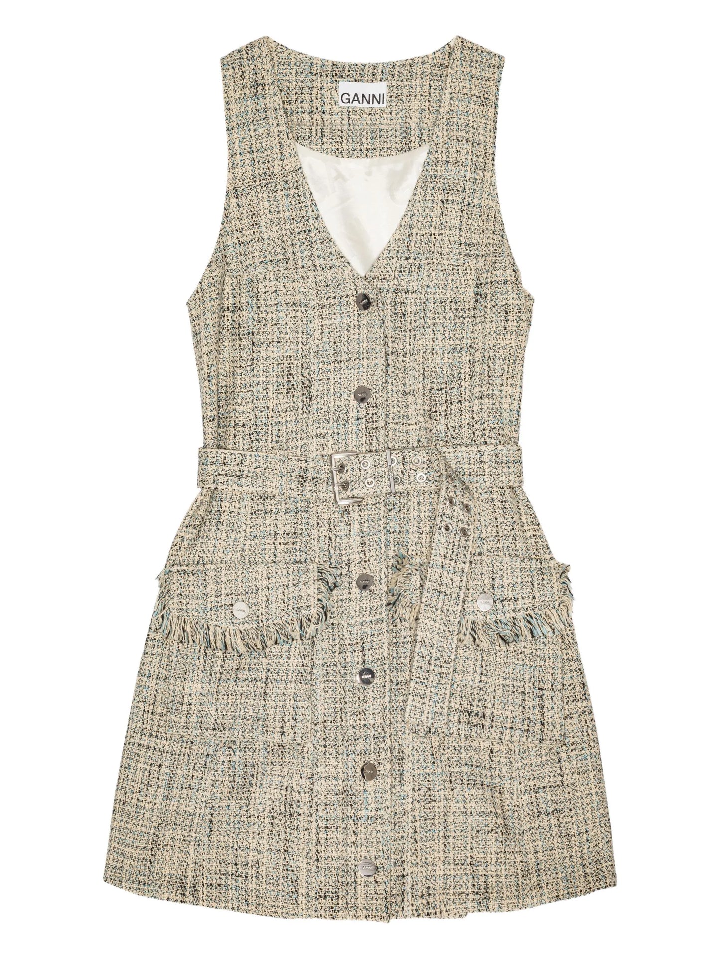 tweed mini dress