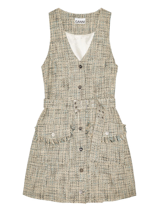 tweed mini dress