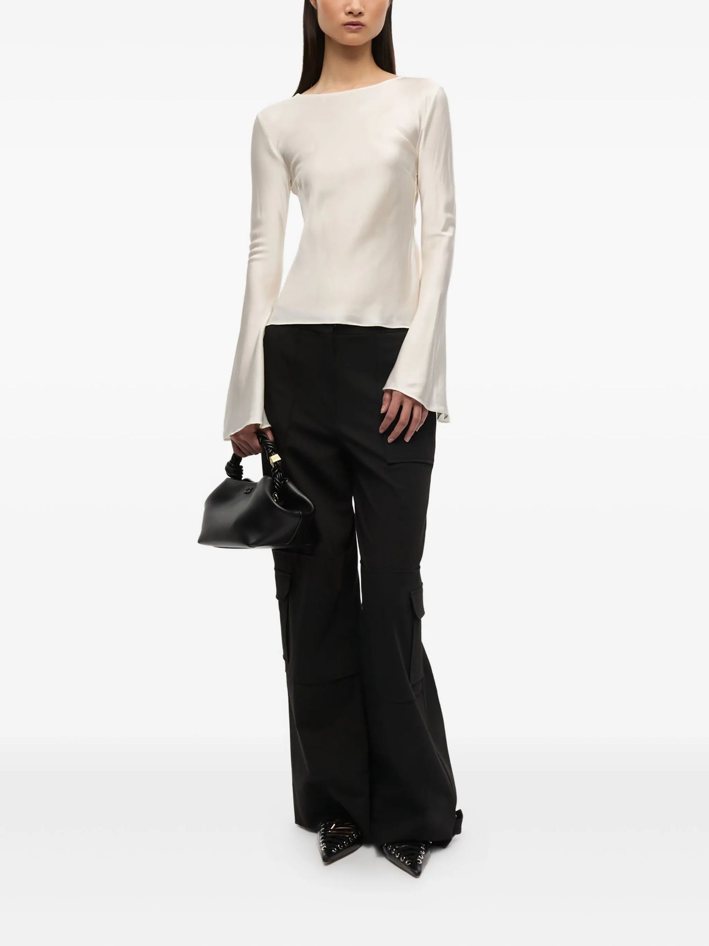 satin blouse