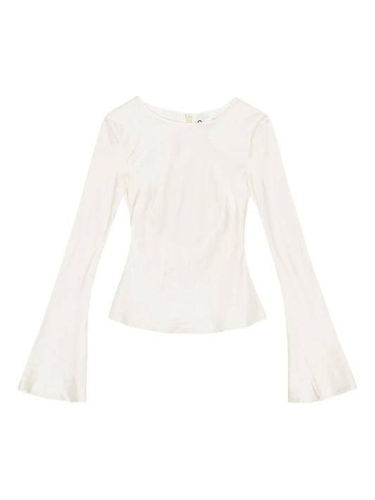 satin blouse
