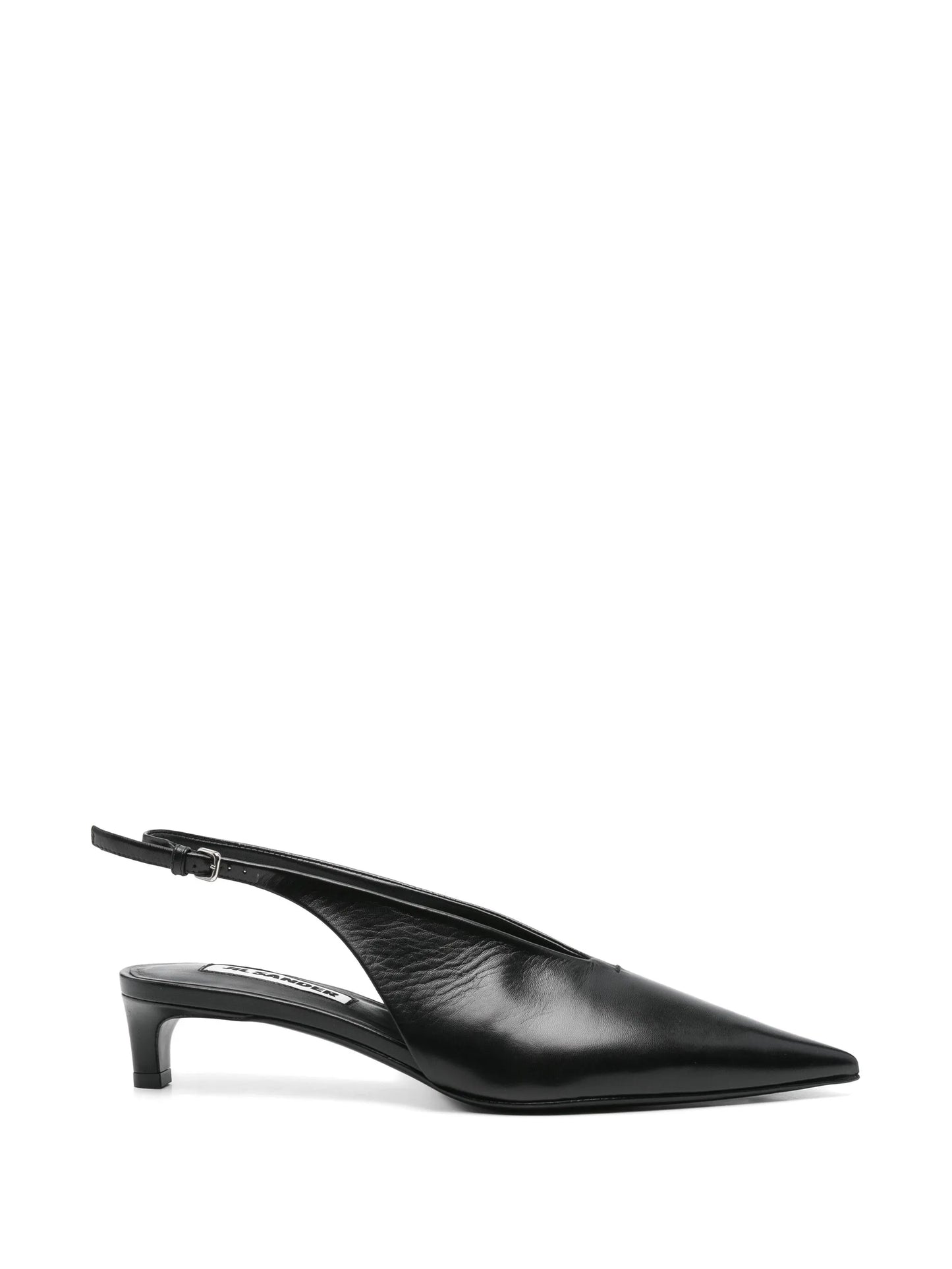 35mm leather pumps