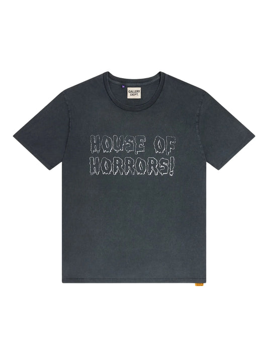 slogan-print T-shirt