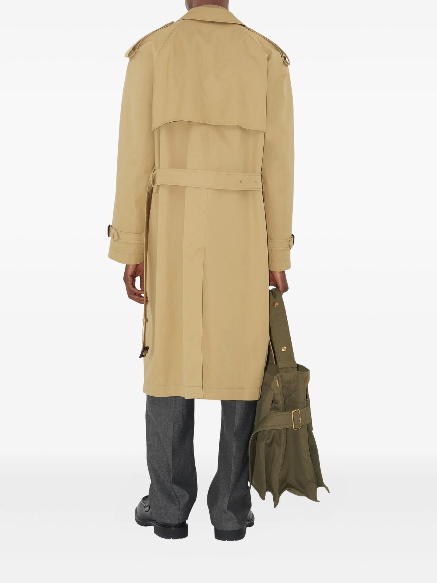 gabardine trench coat