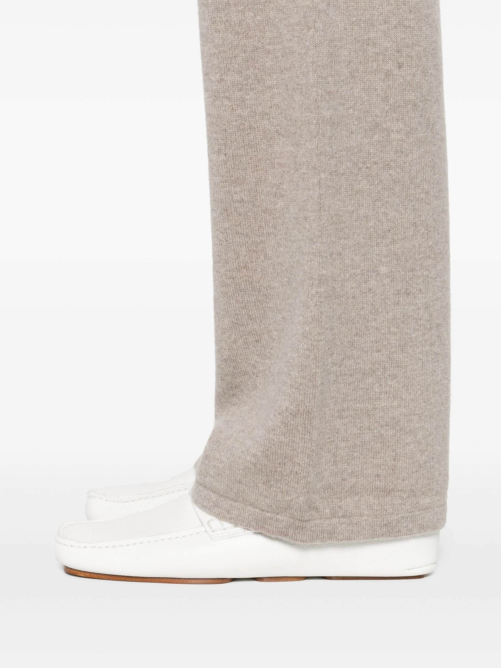 Knit cashmere set jumper and straight leg trousers