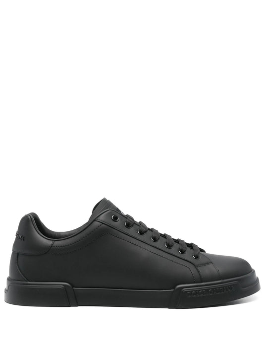 leather sneakers