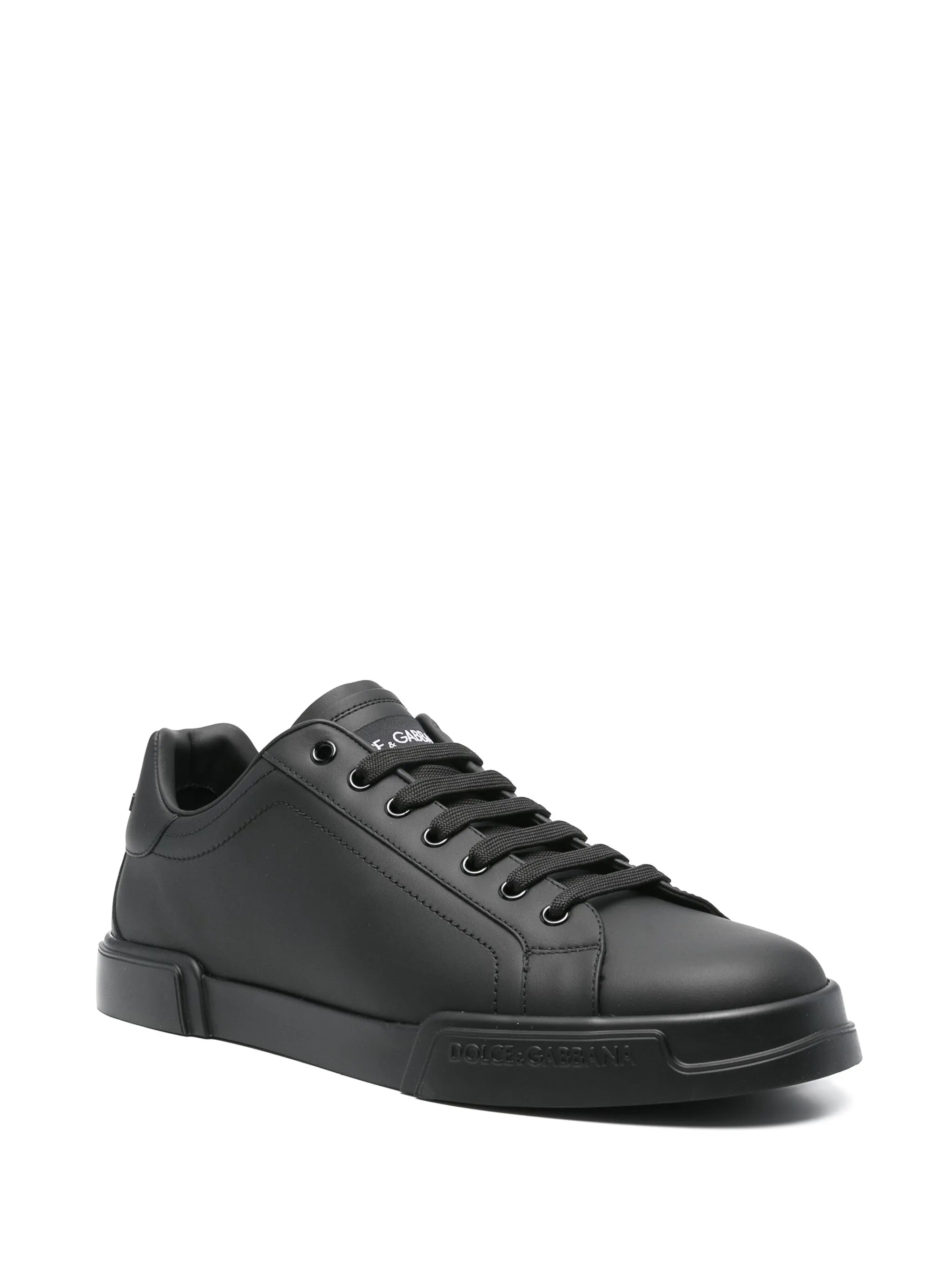 leather sneakers